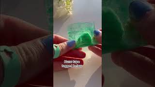 Asmr - Popping A Mint Only Viral Nano Balloon Fidget Satisfying Nano Tape Bubble