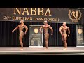 Nabba european championship 2022  men class 1