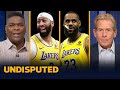 Lakers win, AD post triple-double &amp; LeBron downplays upcoming trade deadline | NBA | UNDISPUTED