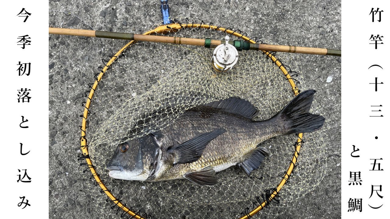 ヘチ釣り】ヘラ竿を改造したヘチ竿の紹介！布袋竹グリップで高級