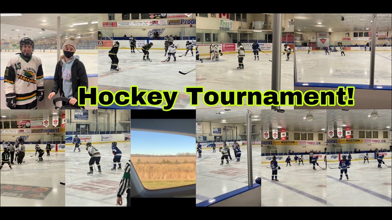 Hockey tournament vlog!🥅🏒 *filmed November 27th* YouTube