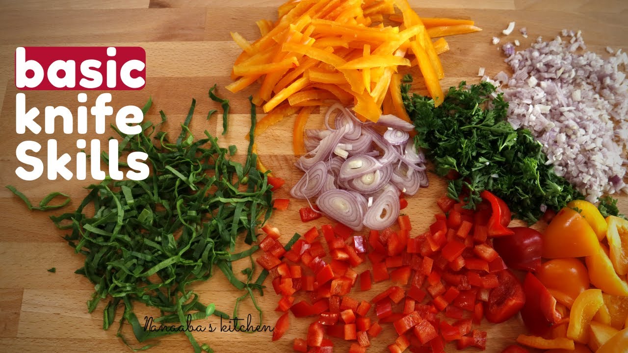 6 Basic Knife Skills That Every Beginner Cook Should Master YouTube