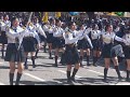 Impresionante desfile por los 77 aniversario del colegio politcnico regional los andes  juliaca