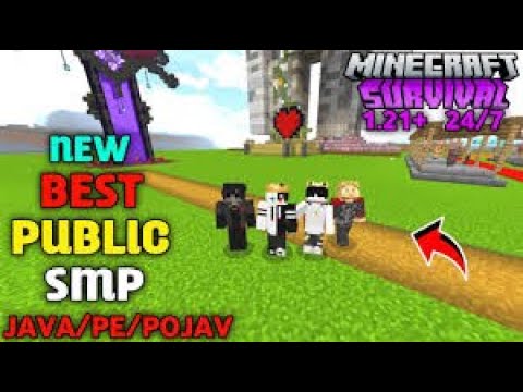Minecraft Smp Live || Join Our Public Server | Java + Pe | Survival Smp ...