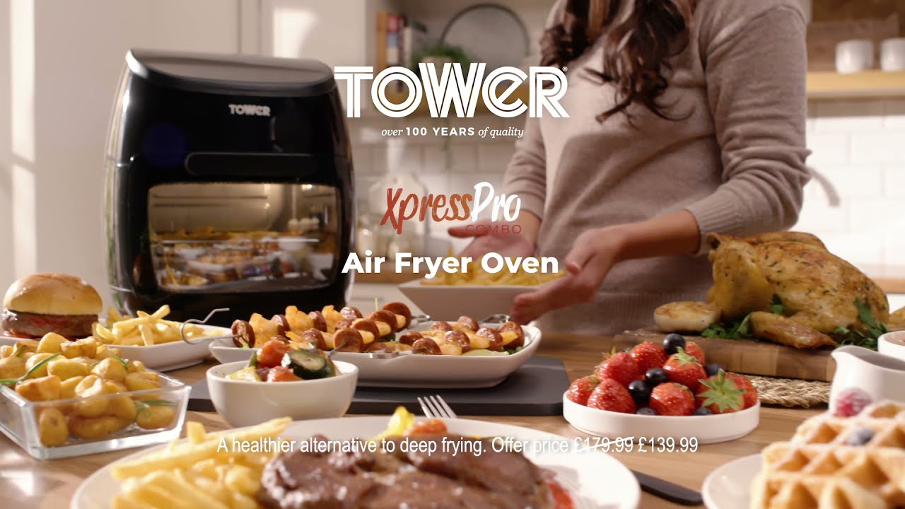 Tower T17076 10 in 1 Digital Air Fryer Review: Rotisserie cooking