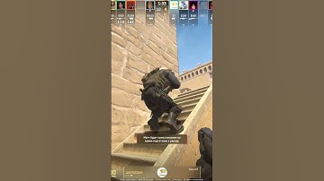 CS2 Mirage Zeus on stairs