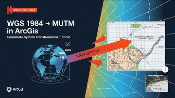 How To Project Transformation WGS To MUTM In ArcGIS/Projection Transformation
