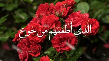 سورة قريش ( كاملة ) | بصوت القارئ إدريس أبكر | صوت يريح القلب والعقل 😌💙