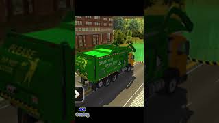 Garbage Truck Driving Sim 2020 - Trash Transport City Cleaner - Android GamePlay #Shorts screenshot 4