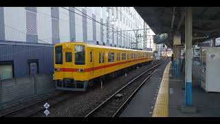 【朝時間帯の3編成運行】東武8000系8575F（リバイバルカラー試験塗装2） 東武亀戸線曳舟駅 曳舟駅到着