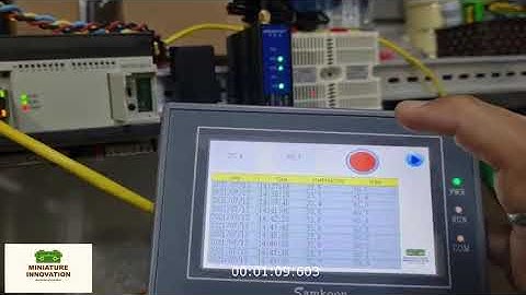 แจ้งเตือนเมื่อทำการอ่านค่าเซนเซอร์ Modbus RTU ไม่ได้ Alarm ModbusRS485 PLC AMX FX3U26MT-E Amsamotion