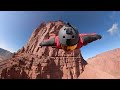 GoPro Fusion - 360 OverCapture - Wingsuit BASE Jump from Super Gorgeous in Moab, Utah - Joe Nesbitt