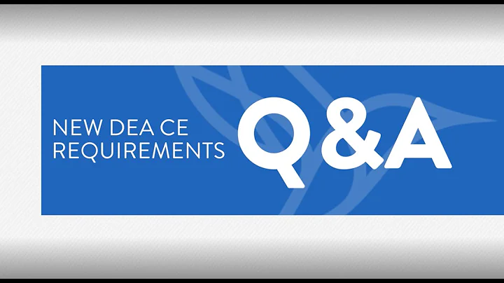 New DEA CE Requirements for NPs Q&A