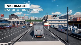 Cities Skylines - Day of a truck driver in Nishimachi [4K]