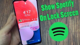 How To Show Spotify On Lock Screen Android (EASY)