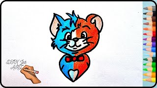 How to draw tom and jerry | Tom va Jerri qanday chiziladi | Как нарисовать Тома и Джерри|DFK Jes ART