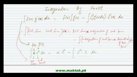 FSc Math Book2, CH 3, LEC 20; Integration by Parts of Trigonometric Functions