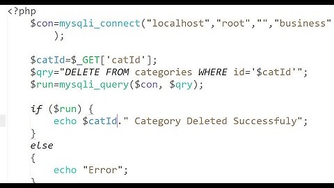 5 - GET Method in PHP | Dynamic website development PHP & SQL tutorials 2020