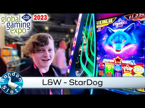 #G2E2023 L&W   StarDog Slot Machine Preview