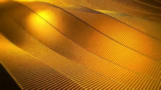 Wave Gold Abstract Background Loop