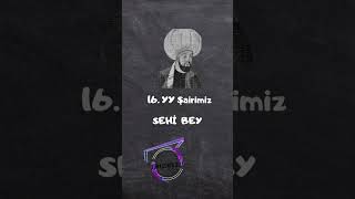 Edebi̇yat Magazi̇n 16. Yy Şai̇ri̇ Sehi̇ Bey