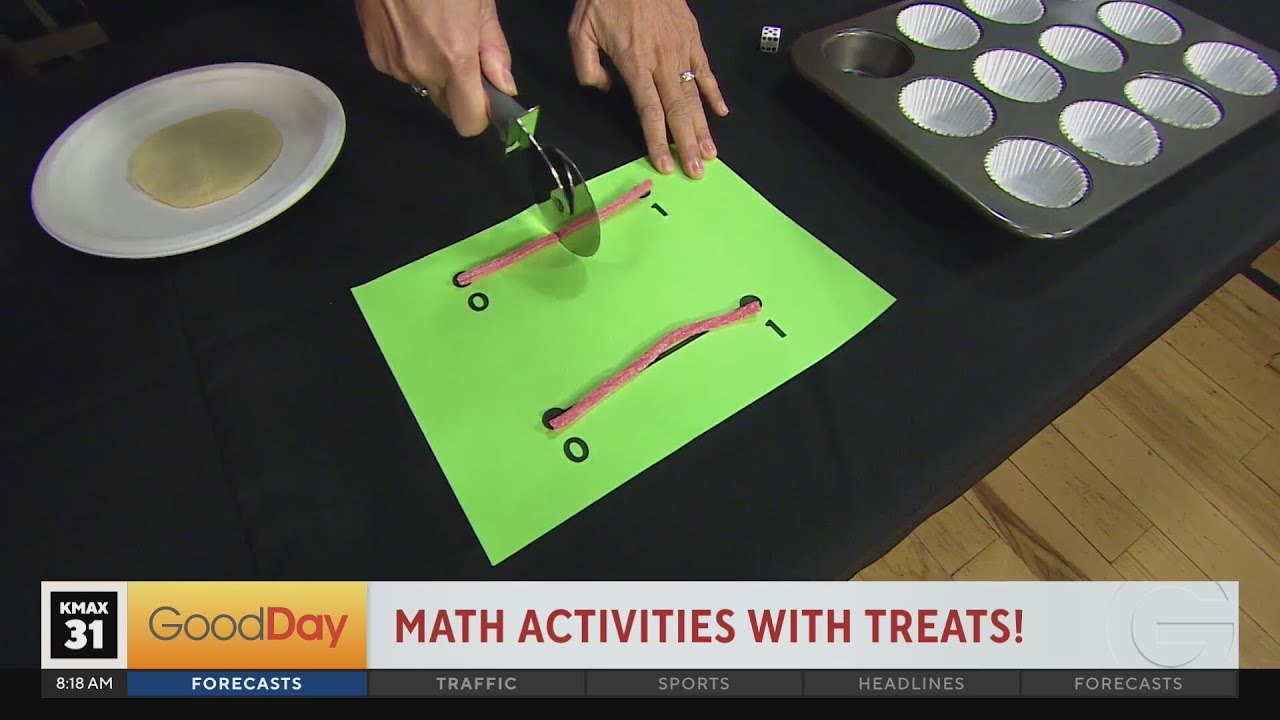 Tasty math activities with the Math Teacher Mom!