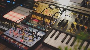 Lofi Synth Jam | Korg Volca Modular | Volca FM | Volca Keys | Arturia Micro Brute | NI MIKRO MK3