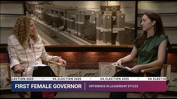 ELECTION NEWSCAST: An analysis of female political leadership as VA elects its first female governor