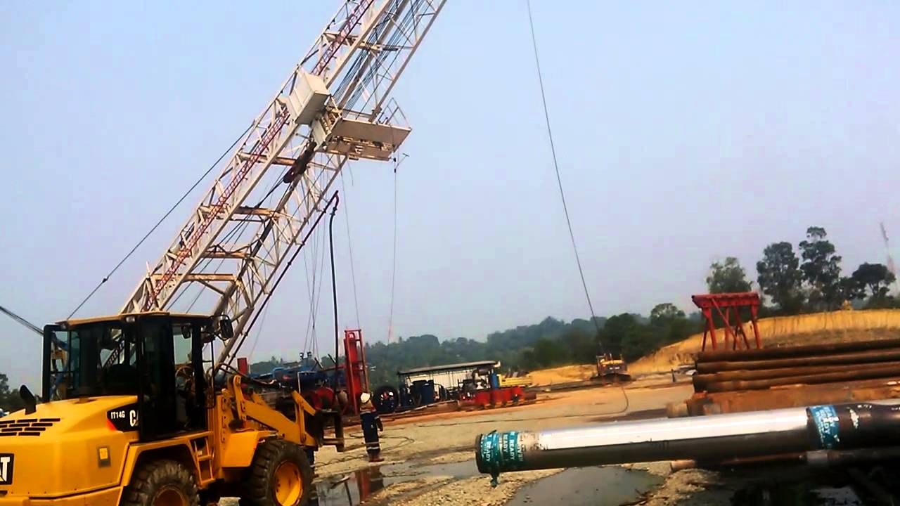 Moving Rig Pdsi rig down pdsi n80 ue 25 pulau bunyu - YouTube