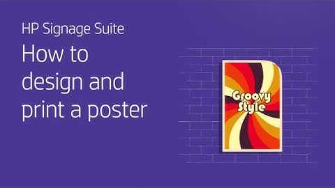 How to video Design and Print