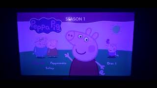 Peppa Pig: Season 1 - (Disc 1) 2021 DVD Menu Walkthrough