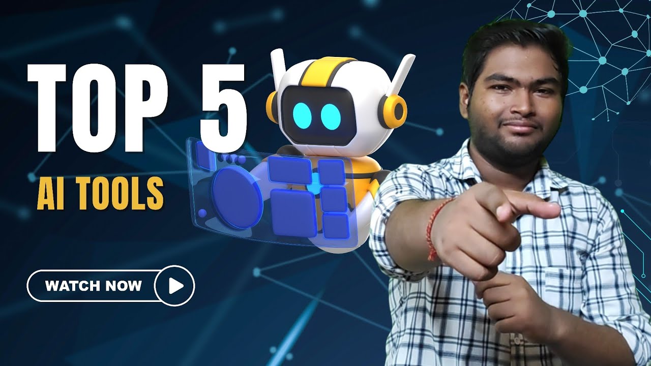Top 5 AI TOOLs that solve all your major problems @LearnHitz - YouTube