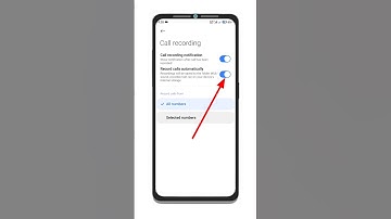 How to off record calls automatically in xiaomi all models | Disable automatically calls record