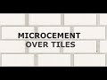 Application Tutorial Traditional Microcement