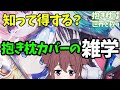 【雑学】抱き枕カバーの雑学を3つ紹介します～キャラもの抱き枕の雑学～