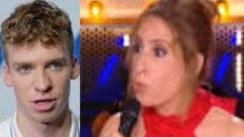 Léa Salamé morte de honte : le nageur Léon Marchand lui met un vent phénoménal