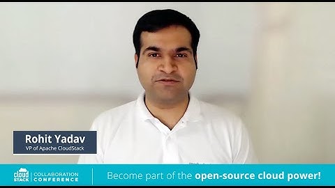 An Invitation to CloudStack Collaboration Conference 2023, from the Apache CloudStack VP