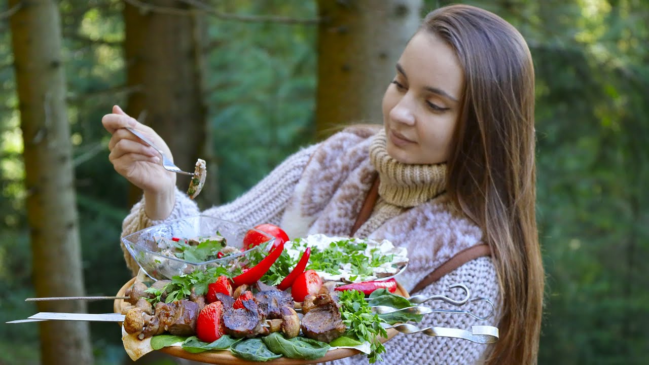 Three favorite dishes of pork tongues! Cooking in the mountains