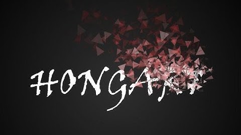 [애프터이펙트] 조각을 뿌리면서 나타나는 로고 (No plug-ins)