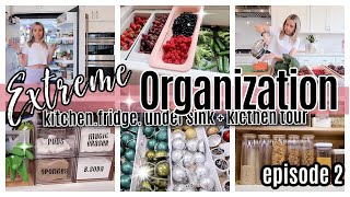 *NEW* EXTREME ORGANIZATION EPISODE 2 // KITCHEN ORGANIZATION + TOUR // TIFFANI BEASTON HOMEMAKING