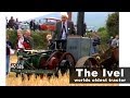 Worlds oldest tractor  the ivel  harvesting oats in ireland