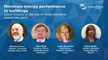 Webinar recording: Minimum energy performance standards in buildings around the world