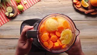 ELWASFA | طريقة عمل عصير البرتقال بالجزر في 30 ثانية