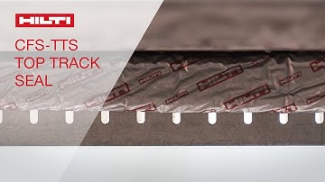 INTRODUCING Hilti CFS-TTS firestop total track solution