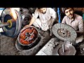 Heavy Truck Clutch Finger Fry Wheel Facing ||Clutch Plate Repairing||