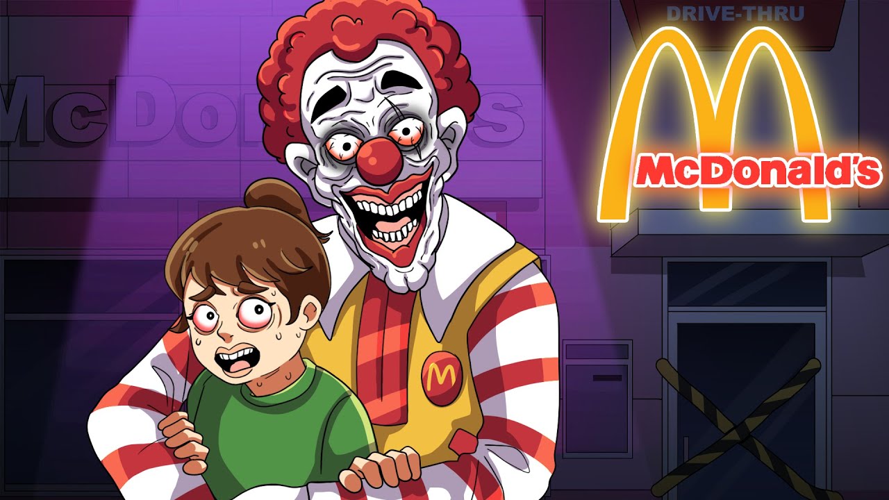 3 TRUE Creepy McDonald’s Clown Horror Stories Animated - YouTube