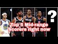 NBA Top 5 Mid-range Scorers right now | 2019-2020 NBA