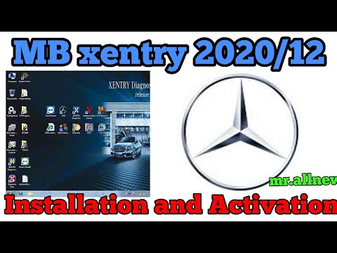 Mercedes Benz MB Star Xentry OpenShall 2020/12 with VCI C6 Installation And Activation Win 10 64bit