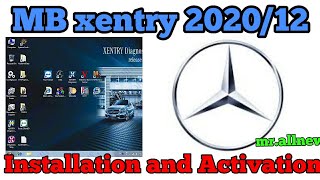 Mercedes Benz MB Star Xentry OpenShall 2020/12 with VCI C6 Installation of software Win 10 64bit