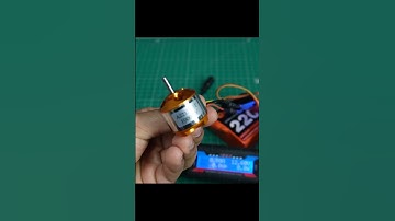 2212 1000kv BLDC Motor thrust test #motor #drone